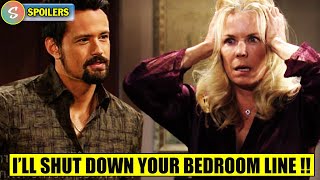 Brooke is shocked when Thomas suddenly returns to shut down her bedroom line  Bold and Beautiful [upl. by Sturges]