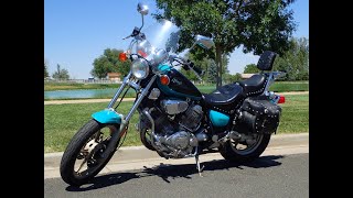 1995 Classic Yamaha Virago 750 [upl. by Gustaf70]