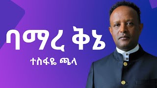 Tesfaye Chala Mezmur  Lyrics Video [upl. by Nilrac]