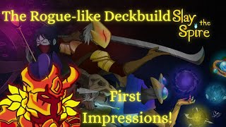 My First experience on The Great Roguelike game Slay the Spire [upl. by Ydnac509]