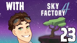 SkyFactory 4 Episode 23  APPLIED ENERGISTICS PART ONE [upl. by Allertse]