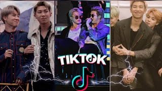 minimoni tiktok compilation beautiful edit btsrmjiminminimoninammin [upl. by Ecirbaf]