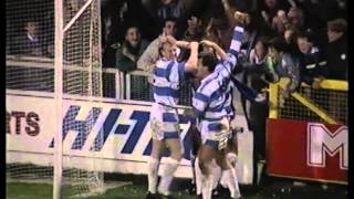 Roy Wegerle Goal QPR v Sheffield United Dec 1991 [upl. by Llenyaj]