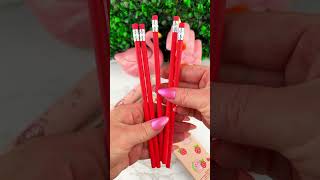 Cute Stationery Set Unboxing Satisfying Video ASMR 🩷 shorts asmr [upl. by Moorish]