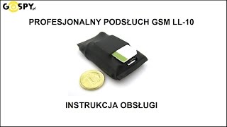 Profesjonalny podsłuch GSM LL10 Gospypl [upl. by Tawsha584]