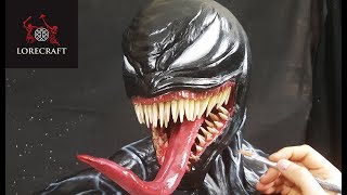 Sculpting Venom with polymer clay [upl. by Andi574]