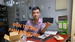 Đèn tường LED trang trí Panasonic 6W 2 đầu HHBQ1004B88 dùng trong nhà [upl. by Atinel]