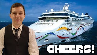 I Went to a Cocktail Party on a Cruise Ship  Norwegian Dawn 10 Day Solo Cruise [upl. by Danyluk647]