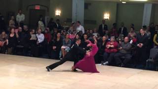 MAC 2014  Jaren Hopkin amp Alexi Ruffell  Youth Smooth Viennese Waltz  Manhattan Amateur [upl. by Merill]