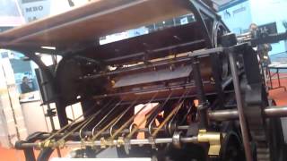 Koening amp Bauer Old Lithographic printing press [upl. by Akli]