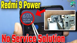 redmi 9 power no service problem  redmi 9 power network problem  redmi 9 power no service solution [upl. by Yenreit]