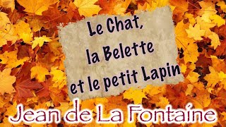 Le Chat la Belette et le petit Lapin fable de La Fontaine [upl. by Dosh]