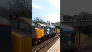 37401 amp 37402 THRASHES out of Ravenglass class37 thrash diesel train [upl. by Gnep]