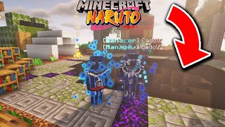 9 Tails Kurama Chakra Mode KCM UNLOCKED In Naruto Minecraft [upl. by Ileyan]