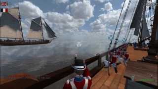 Napoleonic Wars  Naval Battle 1 010813 [upl. by Deborah67]