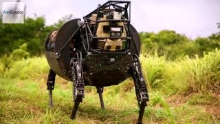 US Marines Newest Robot  Legged Squad Support System LS3 [upl. by Wager]