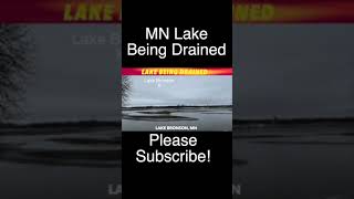 Minnesota Lake Being Drained [upl. by Gaye]