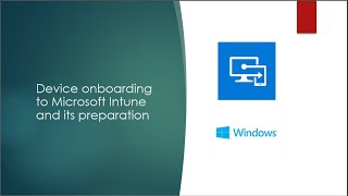 Device onboarding to Microsoft Intune and its preparation intune windows m365 azure o365 [upl. by Euqinaj]