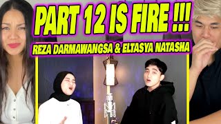 Reza Darmawangsa amp Eltasya Natasha  SINGOFF TIKTOK SONGS PART 12 Dreamers Sang Dewi  REACTION [upl. by Sidonie]