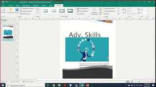 Microsoft Publisher 2016 beginner tutorial [upl. by Eicram]