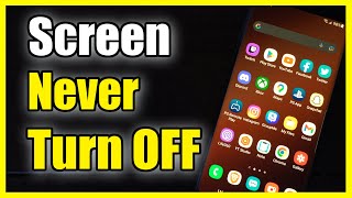 How to Make your Android Phone Never Turn OFF Easy Method [upl. by Lyrahs]