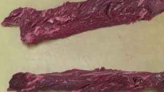 Mastering the Art of Butchery A StepbyStep Guide to Cleaning an Hanger Steak [upl. by Merrilee]