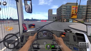 BRAKPAN to CARLETONVILLE Bus simulator realistic game fast driving skill [upl. by Alliw]