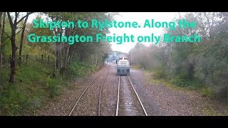 Cab Ride from Skipton to Rylstone A Trip on the Freight only Grassington Branch [upl. by Ellenrahs816]