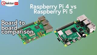 Raspberry Pi 5 vs Raspberry Pi 4  Quick Board Comparison [upl. by Fevre]