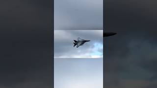 2 F15s flying through the Mach loop raflakenheath usaf aviation f15 planespotting photography [upl. by Sucramed588]