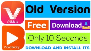 Vidmate Free Download करें  Old VidmateVideobuddy  Free Download  UniqueTap [upl. by Latnahs564]