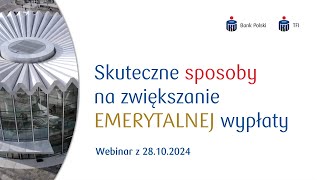 Jak będzie wyglądało Twoje życie na emeryturze  Webinar DDI 25 [upl. by Eilesor]