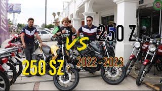 250 Z Vs 250 SZ Italika 20222023 Diferencias¿ cuál es mejor😱 Italika 250Z 250SZ 😎🤟🏻🏍🇲🇽 [upl. by Sklar]