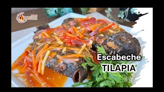 Paano magluto ng ng Simply at Napakadaling ESCABECHE na TILAPIA  Must Try [upl. by Notsur]