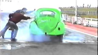 Mr Beetle  Santa Pod 1990 [upl. by Enerehs249]