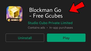 GONE WRONG Trying FREE GCUBES Generator 😳 Rip ACC Blockman GO [upl. by Biernat]