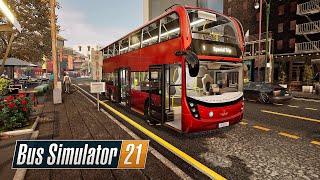 Bus Simulator 21 – Alexander Dennis    GAMEPLAY [upl. by Ike]