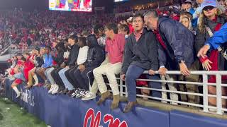 Ole Miss Storms the Field After Upsetting Georgia [upl. by Annai]