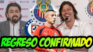 MATIAS ALMEYDA REGRESA A LAS CHIVAS DEL GUADALAJARA Y ARRUINA AL CRUZ AZUL LE QUITA ESTE JUGADOR [upl. by Curry209]