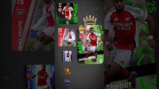 Top 6 Jurriën Timber card in efootball Jurriën Timber bestcard in efootball pes efootball shorts [upl. by Meadows623]