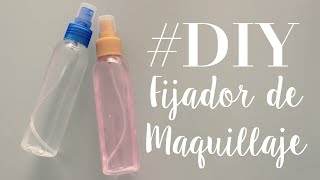 DIY HTM  Haz tu PROPIO FIJADOR de MAQUILLAJE [upl. by Alba]