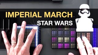 Star Wars Imperial March Cover on ROLI BLOCKS Studio Edition [upl. by Seyler]