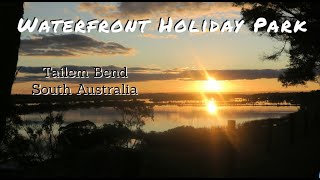 Camping on the River Murray at the Waterfront Holiday Park in Tailem Bend SA plus fishing amp cook up [upl. by Neliak]