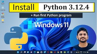 How to install Python 3124 on Windows 11  Amit Thinks [upl. by Olmstead]