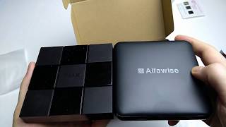 Распаковка TV Box Alfawise S95 и Z66X Z2  Мини камера SQ11 и чехол Xiaomi Redmi Note 4 [upl. by Meakem]