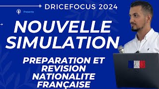 Nouvelle Simulation entretien demande nationalité française  révision collective 2024 [upl. by Fox829]