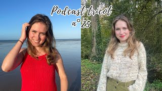 Podcast tricot n°25 Ce que jai tricoté depuis le mois daout [upl. by Anhpad]