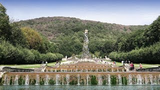 La Reggia di Caserta Fontane e Giardino allInglese [upl. by Yecnahc]