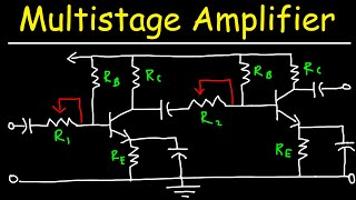 Multistage Transistor Audio Amplifier Circuit [upl. by Shel]