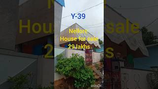 y39 Nellore house for sale bv nagar29 lakhswest facebank loanregistered [upl. by Yeldud184]